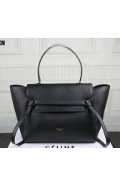 Celine Belt Bag Original Leather C3368 Black VS07051
