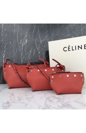 Celine Sailor Bag With Studs In Natural Calfskin Brick 260710 VS08725