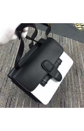 Celine Symmetrical Bag in Black&White Calfskin C8803 VS02290