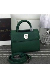 Cheap Dior Mini Diorever Bag Green Calfskin Leather D66555 VS05629
