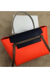 Designer Celine Belt Bag Original Calfskin Leather CLT98312M Orange&Royal VS06108