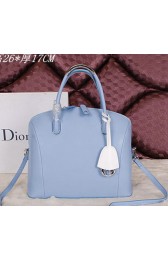 Dior ADDICT Bag Two-Tone Calfskin Leather D0320 SkyBlue VS09090
