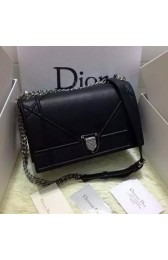 Dior Diorama Bag Original Leather CD12L Black VS00630
