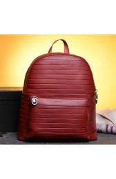 Dior DiorHomme Backpack Calfskin Leather D7199 Red VS00291