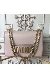 Dior J'adior Flap Bag with Chain in Pink Calfskin D240603 VS09464