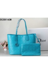 Dior Panarea Bag Rosato Canvas D99016 Blue VS01724