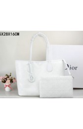 Dior Panarea Bag Rosato Canvas D99016 White VS00986