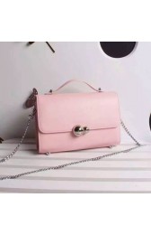 Dior Tribale Promenade Pouch Bag Pink with Top Handle D668 VS05063