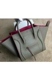 Fake Celine Luggage Phantom Bag Original Leather 99012 Khaki VS05308