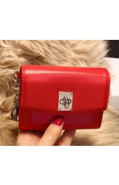 Fake Dior Twist Rendez-Vous Wallet Smooth Calfskin M3160 Red VS01767
