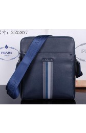Fake Prada Smooth Leather Messenger Bag M38423 Royal VS09674