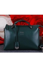 Fendi By The Way Bag with Tail Calfskin Leather FD2353 Green VS09192