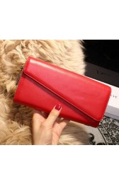 High Imitation Dior Diorissimo rencontre Wallet Smooth Calfskin M2202 Red VS02199