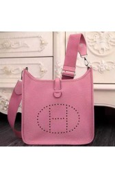 Imitation High Quality Hermes Evelyne 32cm Messenger Bag H1188 Pink VS02749
