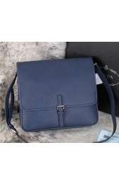 Imitation PRADA Saffiano Leather Messenger Bag VA3081 Royal VS09773