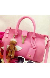 Imitation Yves Saint Laurent Small Cabas Chyc Bag Y3011 Pink VS06227