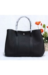 Knockoff Cheap Hermes Garden Party 36cm Tote Bag Grainy Leather Black VS06131