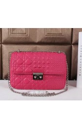 Knockoff Luxury MISS DIOR Shoulder Bag Lambskin Leather D6066 Rose VS05219