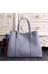 Luxury Hermes Garden Party 36 30 Tote Bag in Imported Togo Leather Violet VS07868