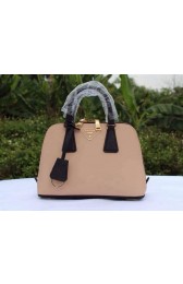 Prada Saffiano Leather Two Handle Bag BL0838P Light Pink VS07865
