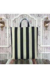 Replica Celine Cabas CCEUR Bag Canvas Lambskin 11072 Black VS08122