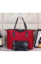 Replica Designer Givenchy Large Shopper Bag Canvas G33644 Red VS07529
