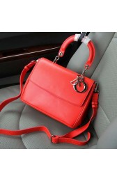 Replica Dior Be Dior Flap Bag Nappa Leather CD1140 Red VS07126