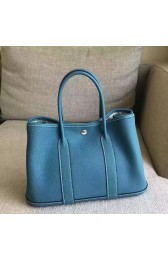 Replica Hermes Garden Party 36 30 Tote Bag in Imported Togo Leather Blue VS08572