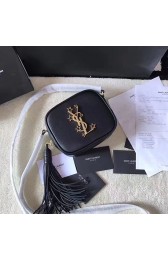 Replica Luxury Saint Laurent Monogram Blogger Bag in Black Calfskin 425317 VS06141