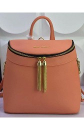 Sale 1:1 miu miu Backpack Calfskin Leather M0823 Pink VS04162