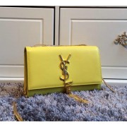 Best Replica YSL Monogramme Cross-body Shoulder Bag Smooth Leather Y311218 Yellow VS03327