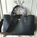 Best Quality Fake Dior D-Bee Tote Bag in Black Smooth Calfskin D240602 VS06959