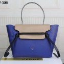 Celine Belt Bag Original Leather C33681T Blue&Camel VS08418