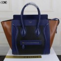 Celine Luggage Mini Tote Bag Original Leather CLY33081L Royal VS00713