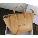 Celine Luggage Phantom Bag Smooth Leather Ci3341 Apricot VS07037