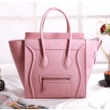 Celine Micro Luggage 3307 in Cherry Pink Original Leather VS06334