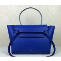 Designer Imitation Celine Small Belt Bag Original Leather C98312 Blue VS08958