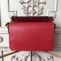 Dior J'adior Flap Bag With Shoulder Strap in Red Calfskin D240604 VS08700