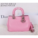 Dior mini Diorissimo Bag Smooth Leather CD0525 Pink VS06694