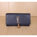 Fake Luxury Yves Saint Laurent Classic Monogramme Tassel Clutch Bag Y234524 Royal VS05518