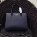 Fashion Replica Prada Bibliotheque Saffiano Leather Bag Blue 1BA049 VS03617
