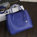 Imitation Best Dior ADDICT Bag Two-Tone Goat Leather D0898 Blue VS01601