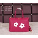 Luxury Prada Original Grainy Leather Tote Bag BN8093 Rose VS07763