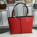 Replica Chloe Small Keri Tote Bag in Red Smooth Calfskin 3S1237 VS09635