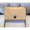 Replica Dior Spring 2015 Flap Bag D0633 Apricot VS04219