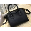 Replica Givenchy mini Antigona Bag Goat Leather G1900 Black VS00371