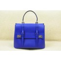 Replica High Quality Prada Original Leather Tote Bag BN2789 Blue VS00404