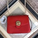 Replica Luxury Chloe Medium Mily Leather Shoulder Bag Red C230120 VS06549