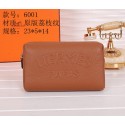 Sale 1:1 Hermes Grainy Leather Clutch H6001 Wheat VS04402
