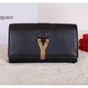 Yves Saint Laurent Chyc Travel Case Smooth Leather Y7141 Black VS06631